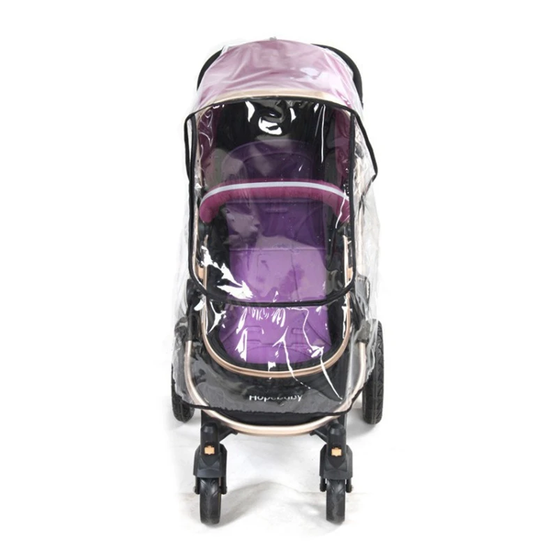

Baby stroller rain cover Non-toxic Tasteless PVC Universal Wind Dust Shield For Strollers Pushchairs stroller accessories