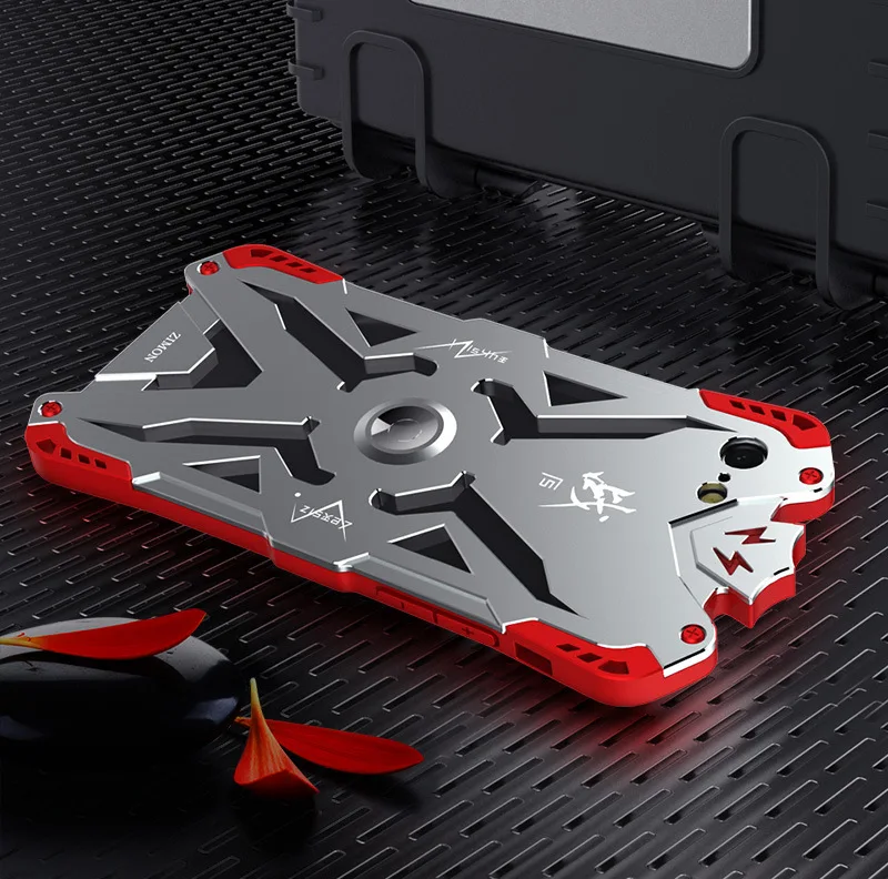 Simon for iphone7 7plus Case Luxury Metal+TPU Aluminum THOR Tough Armor Cover For iPhoneX 8Plus Caja Shockproof Rubber Robot X1