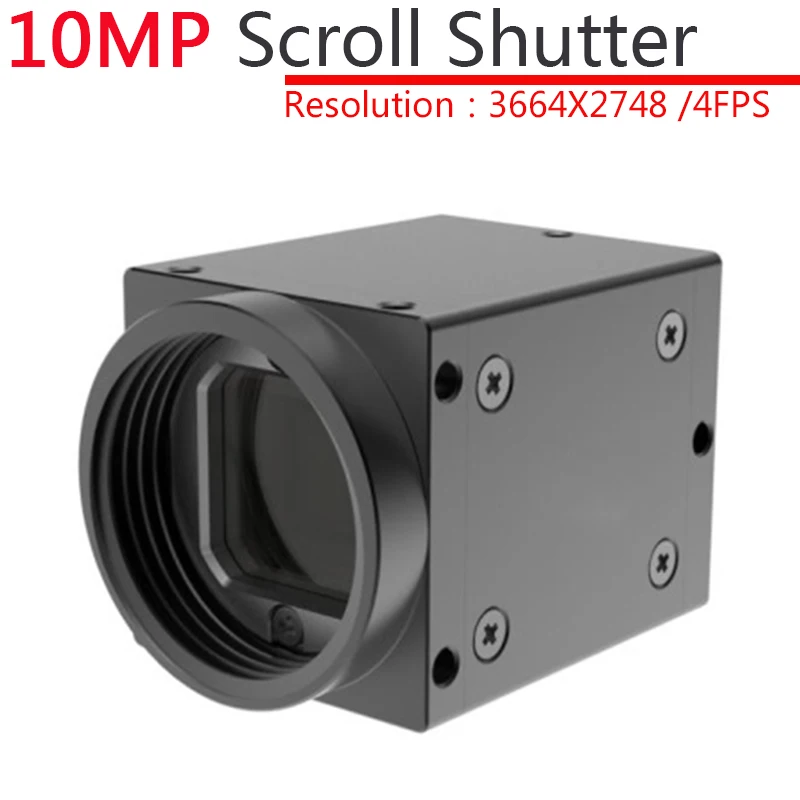High Definition USB 10MP Color Industrial Microscope