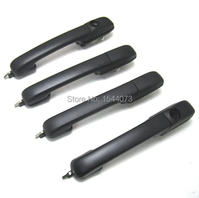 4x черная внешняя дверная ручка для VW 1985 1992 4 MK2 Jetta Golf GTI|door handle|outer door handlevw jetta handle |