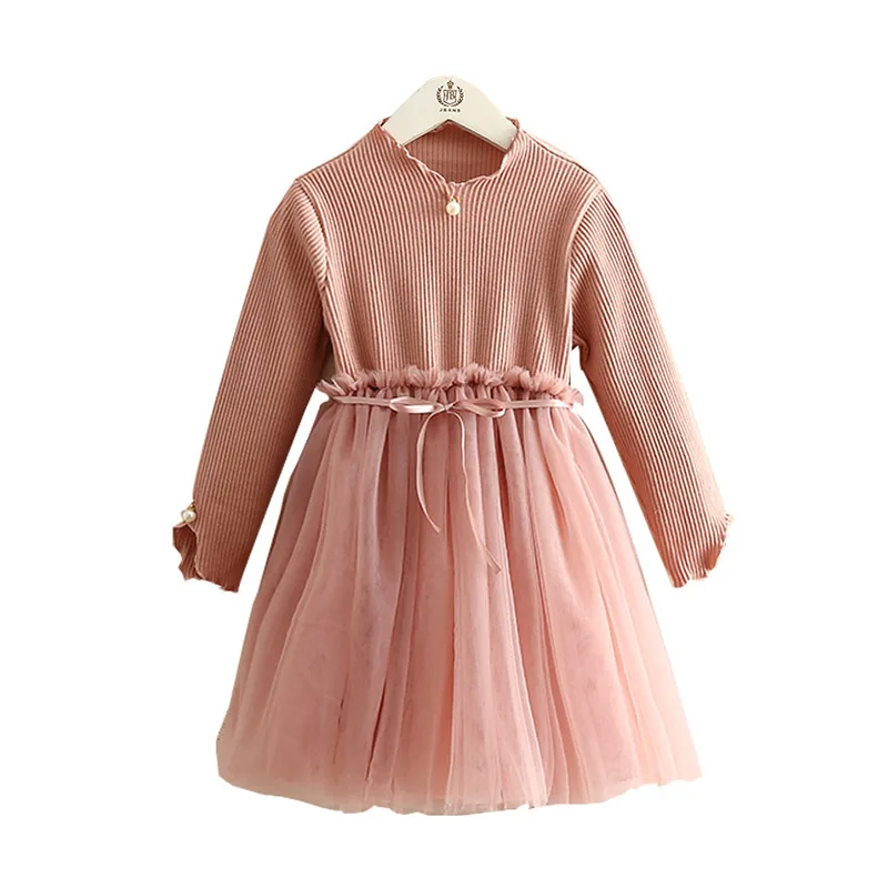 

Fashion Baby Princess Dress 2019 Spring New Girl Children's Clothing Yarn Girls Princess Children's Clothing Dresses