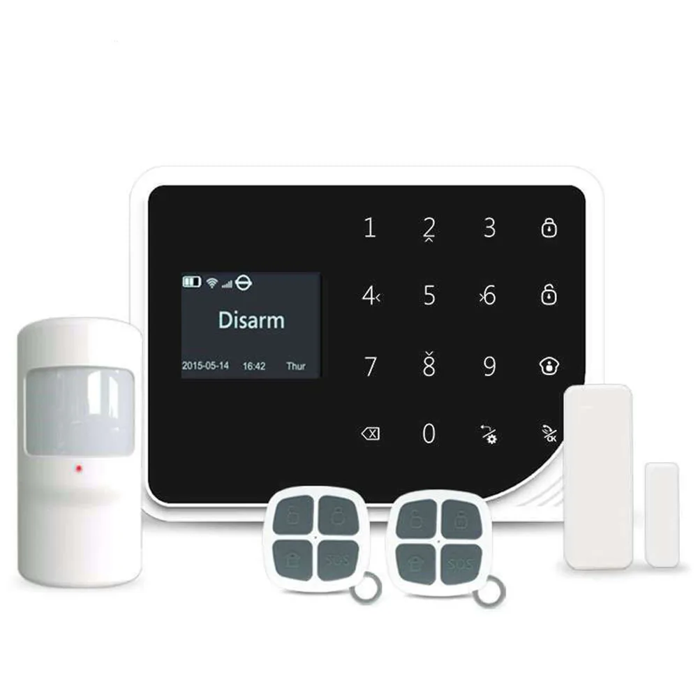Приложение с дистанционным управлением Wi Fi GSM сигнализация охранная система