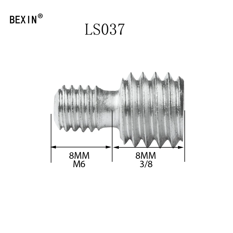 2 шт. LS037 M6 и 3/8 дюймов UNC адаптер камера винт для штатива шаровой головкой и быстрой Welease пластины