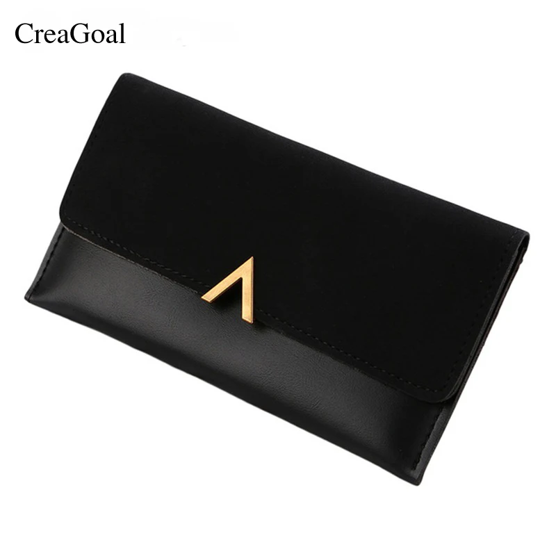 

Fashion New Long Small V Women Wallet Hasp Lady Moneybags Zipper Coin Purse Hasp ID Card Holder Billfold Clutch Purse Zip Pocket
