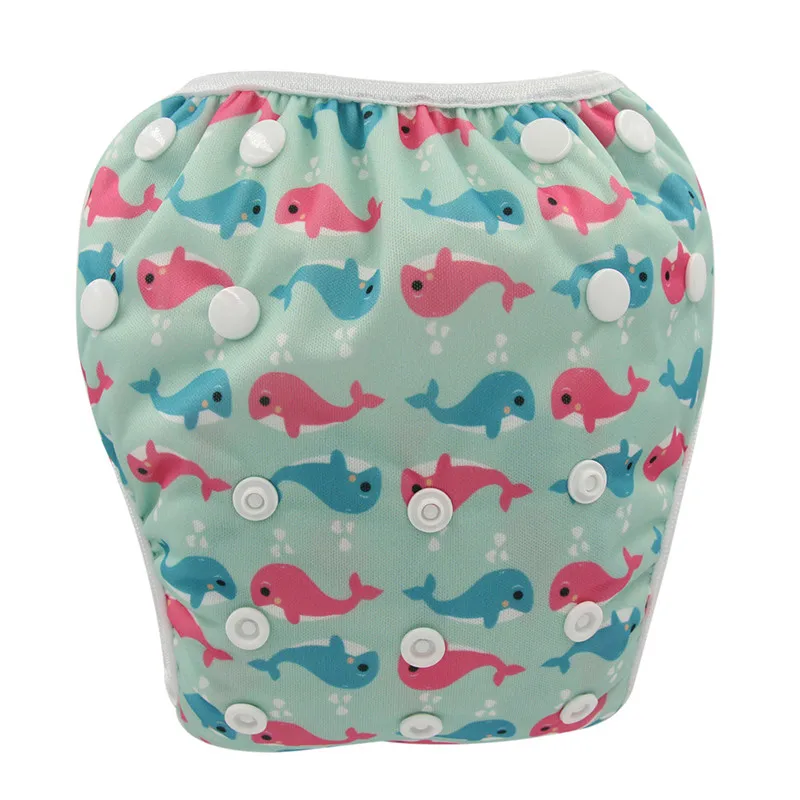 Eco-Friendly Reusable Adjustable Baby Swim Diaper - Soft, Breathable, and Waterproof Swimwear