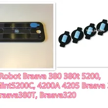 1* влажный поднос+ 5* крышка водяного фитиля для салфетки для робота-пылесоса iRobot Braava 380 380 t 5200 Mint5200C 4200A 4205 Braava 380 Braava 380 T Braava320