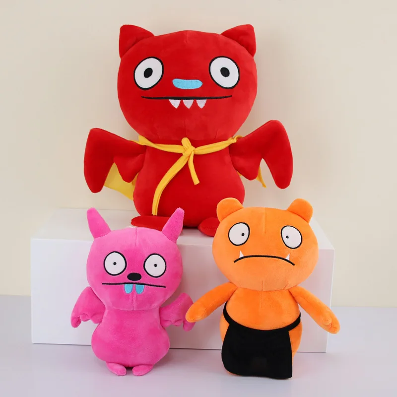 New Arrival 28cm Ugly doll Plush Toy Soft Stuffed Ugly Gifts for Children's Animation Doll Cartoon Dolls Festival Gifts