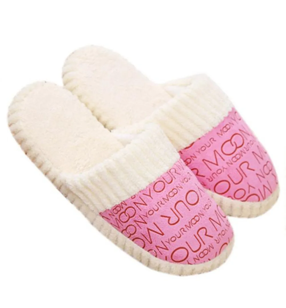 

Wholesale siketu Women Ladies Home Floor Soft Slippers Female Cotton-padded Shoes Jan20