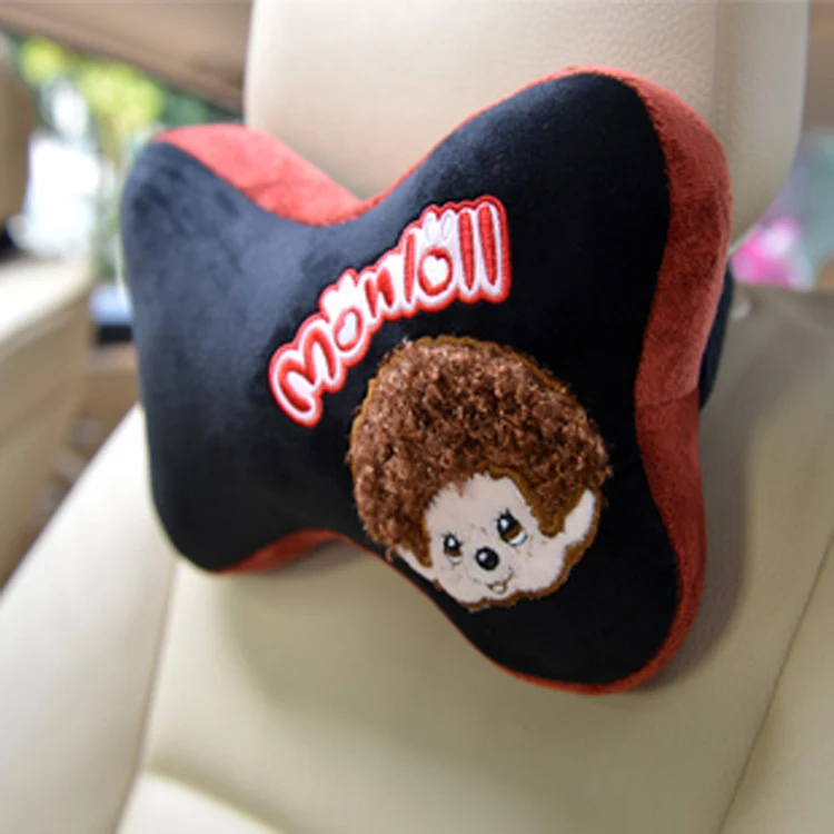 Cute cartoon car pillow car headrest car headrest pillow neck pillow