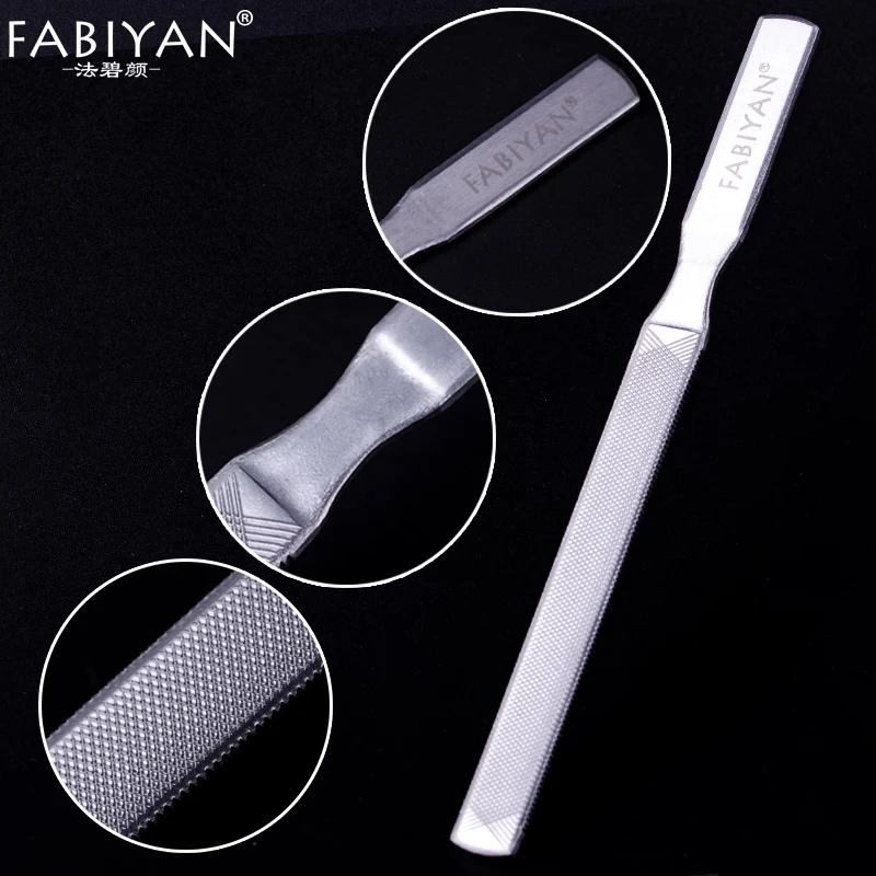 

Nail Art File Rod Stainless Steel Double Sides Buffer Grinding Finger Cuticle Remover Polish Acrylic Gel Manicure Pedicure Tools