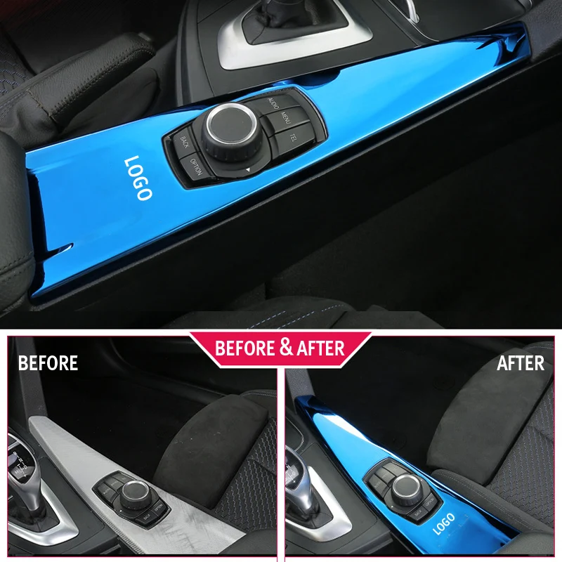 Подлокотник мультимедиа Панель накладка Стикеры для BMW 3 серии GT F30 F31 F32 F34 F36 2013- автомобильные аксессуары