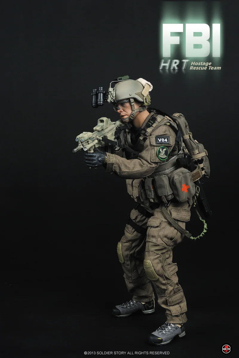 

1/6 SS067 FBI HRT Hostage Rescue Team Full set figures for Toys Gifts Collections