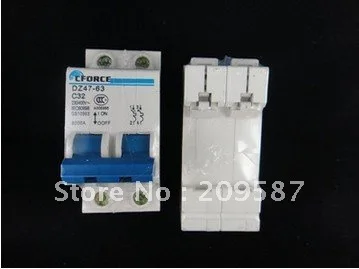 

DZ47-63 C32 2P 32A Circuit Breaker
