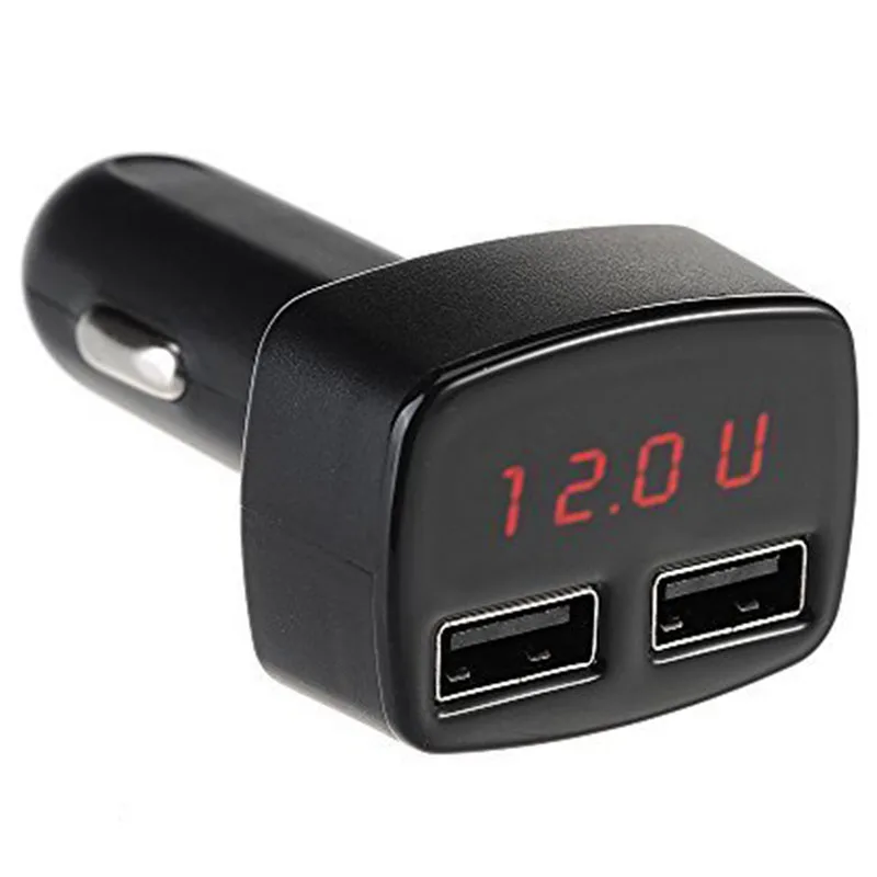 Горячая-двойной USB порт прикуривателя Зарядное устройство 3.1A Портативный 4 для Z1