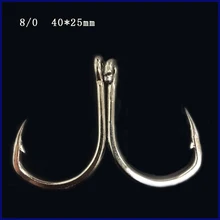CN06 8/0 50 шт. из нержавеющей стали ассистирует Крючек для морской рыбалки крючок Вибрационный крючок металлические крючки