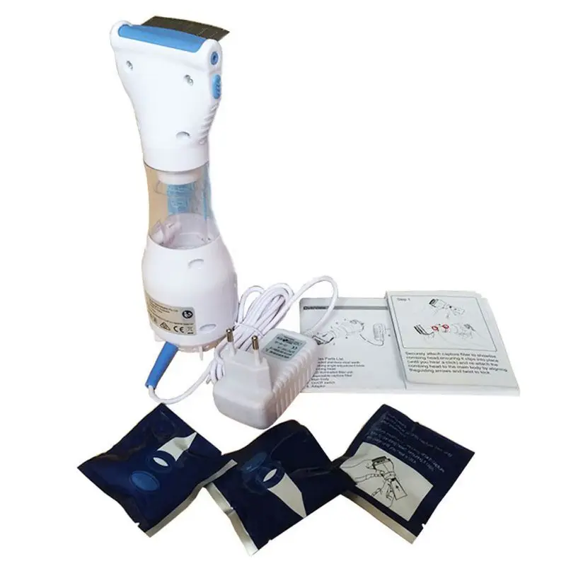 Electronic Electric Flea Comb Puppies Fleas Treatment Safe Pets Kill