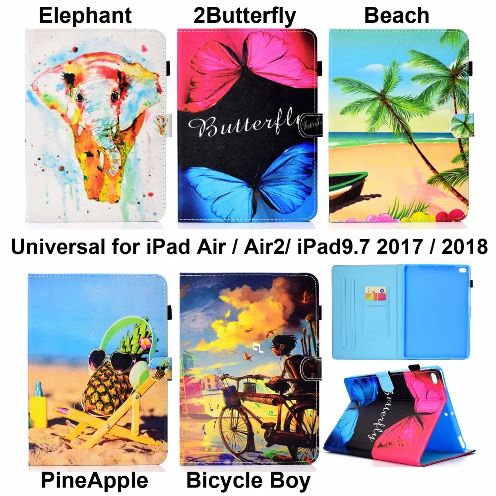 Модный милый умный чехол для iPad 9 7 A1893 A1954 A1822 A1823 iPadAir A1474 A1475 A1476 Air2 A1566 A1567 |