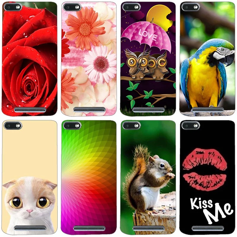 

Original Colorful Mobile Phone Cases Cover for Wiko Jerry /Lenny 3/K-kool Full Protective Back Covers Soft TPU Capa Printed Case