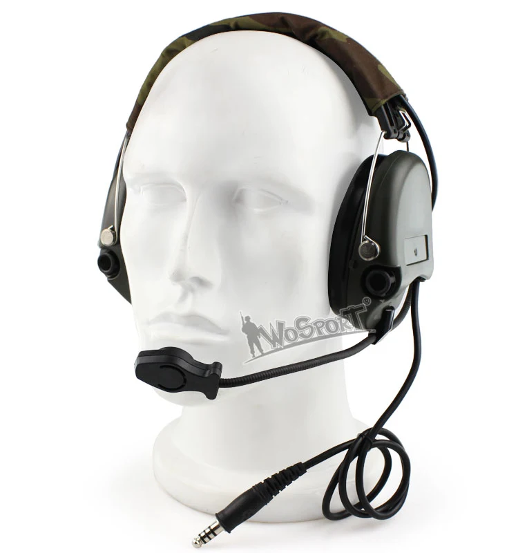 military ar 15 accessories paintball airsoft outdoor CS wargame MSA SORDIN tactical headset for hunting shooting (3)