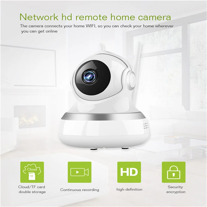 

Meisort Home Security IP Camera Wifi Wireless Mini Network Camera Surveillance Wifi 1080P Night Vision CCTV Camera Baby Monitor