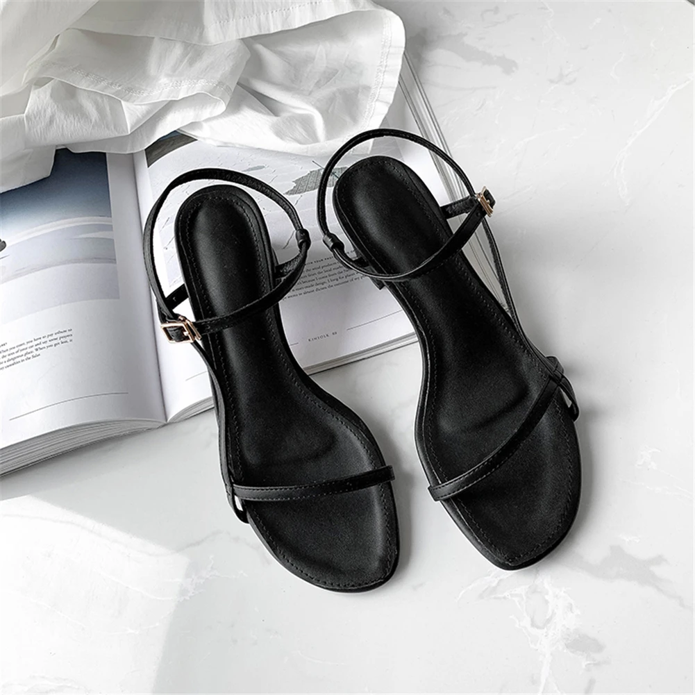 LAPOLAKA/модные элегантные брендовые Летние босоножки, большие размеры 31-43, женская обувь, обувь на не сужающемся книзу массивном каблуке, женские босоножки