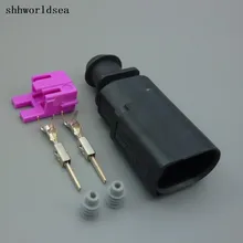 shhworldsea 2/5/30/100sets trunk plug connector 1J0973802 , for Audi ignition coil connector 1J0 973 802 for vw