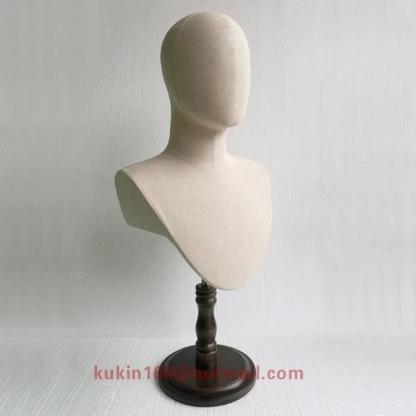 

Male display head, Abstract mannequin head used for hats display