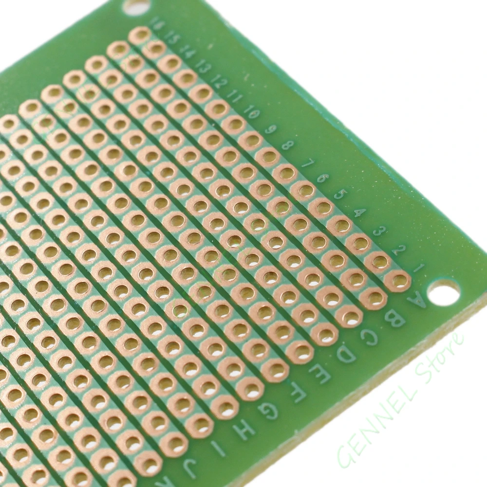 10pcs 50mm x 70mm DIY Kupfer Strip Copper PCB Printed Circuit Board Stripboard
