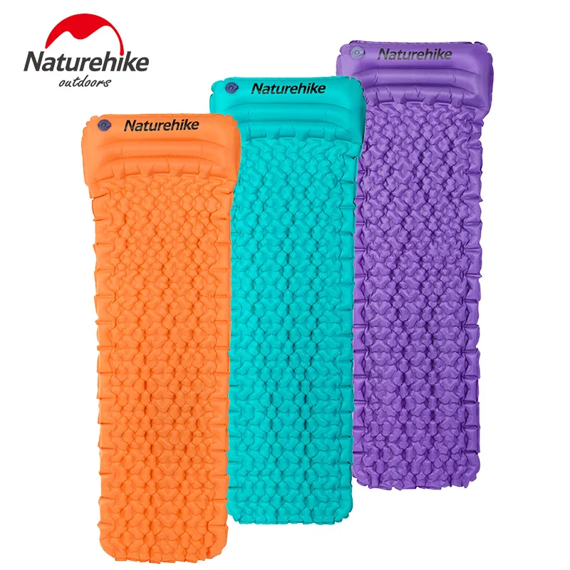 

Naturehike Inflatable Camping Mat Utralight 3 Colors Moisture-Proof Inflating Mattress Single Bed 380g 460g