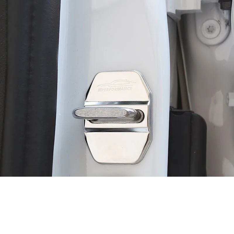 

Lsrtw2017 Stainless Steel Car Door Lock Buckle Cover for Bmw G30 G32 GT X1 X3 X4 X5 2016 2017 2018 2019 2020