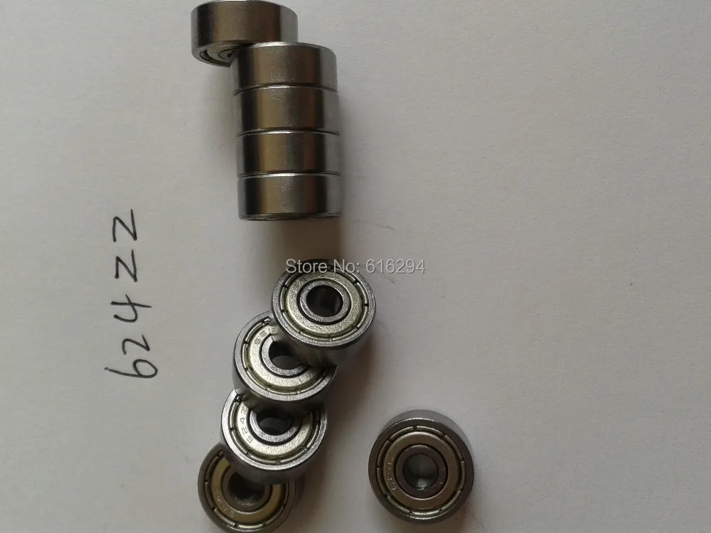 

HIGH QUALITY ,High speed ,special bearing with Pneumatic tools, 624ZZ ball bearings The nylon cage bearing 624zz