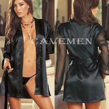 Шелк и пряжа для отдыха wear2167* сексуальные стринги T-back Тедди Бикини Боксер Треугольники Пижамный костюм среднего брюки