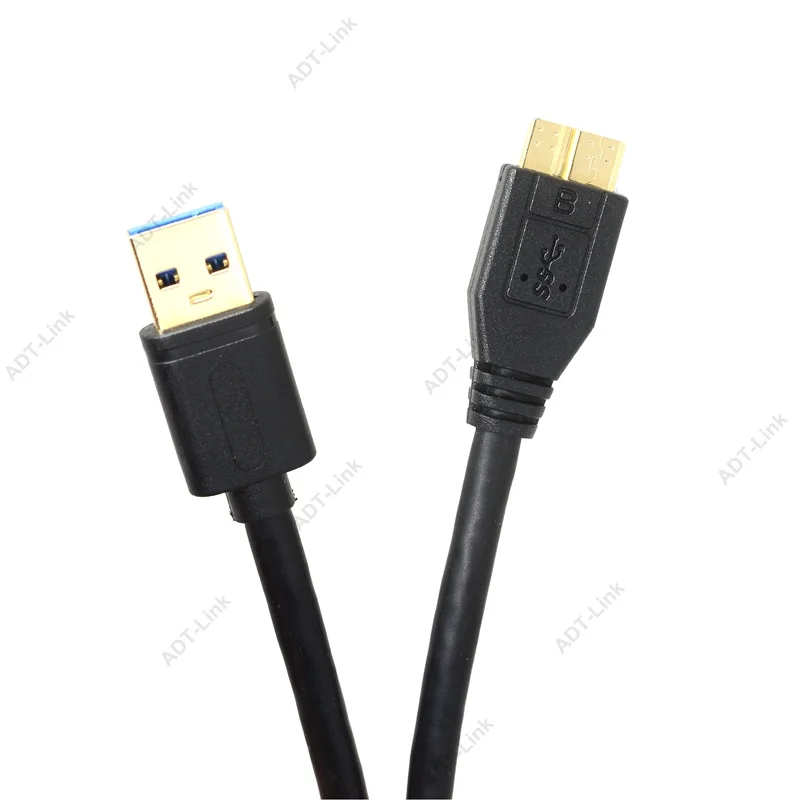 USB 3.0 كابل السرعة USB نوع مايكرو B كبل مزامنة بيانات رمز ل قرص صلب خارجي القرص HDD سامسونج S5 ملاحظة 3