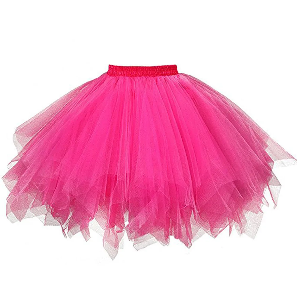 Женская Высококачественная короткая юбка из плиссированной газовой ткани, юбка-пачка для взрослых, юбка для танцев, женские вечерние юбки#0221 A#487