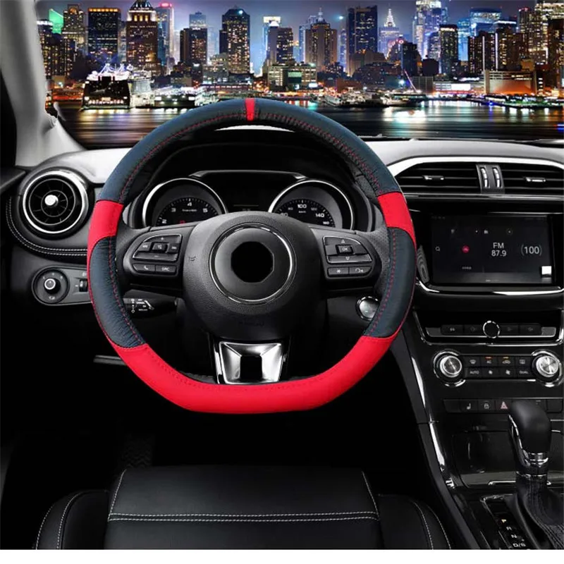 Кожаная искусственная кожа для Volkswagen Golf 6 7 модель Sagitar Lamando Santana Kia Sportage Optima K5|Чехлы