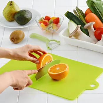 

Top Quality Chopping Block Flexible Plastic Cutting Board Antibiotic Kitchen Utensils Chopping Board QB871749