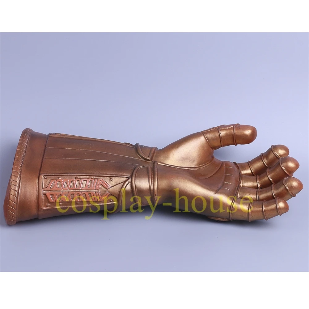 Cosplay Infinity Gauntlet Avengers Infinity War Thanos Gloves Gold Cosplay Studs Halloween Prop New (5)