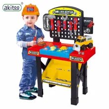 Akitoo Детские творческие новые детские творческие Обучающие игрушки веселый Электрический большой инструмент стол с легкой музыкой jioq