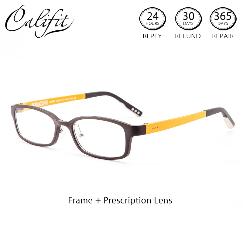 CALIFIT Fashion Original Graduated Glasses Men ULTEM Anti-Blue Diopter Eyeglasses Optical Photochromic Lenses Spectacles Male |