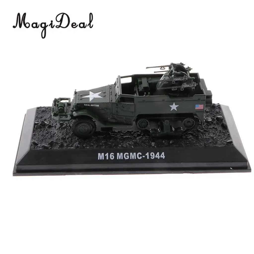 1/72 масштабная модель полученная литьем под давлением модели солдатиков MGMC-1944 Второй мировой войны ПВО модель автомобиля для детей