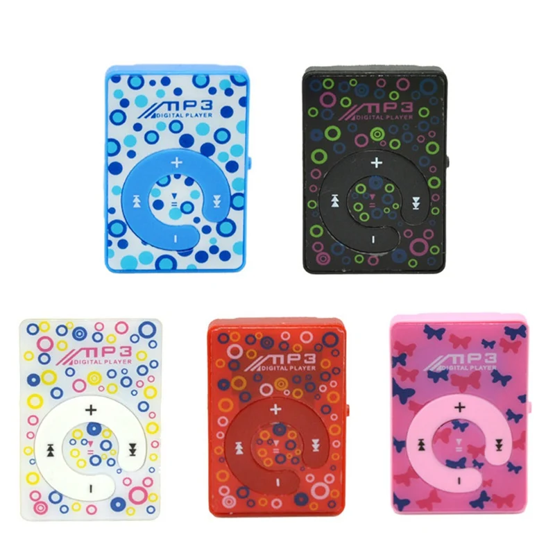 

2018 Mp3 Music Player Portable Clip Mini Mp3 Player Without Micro TF/SD Slot + High Quality Headphones + USB Cable+Nice Box Gift