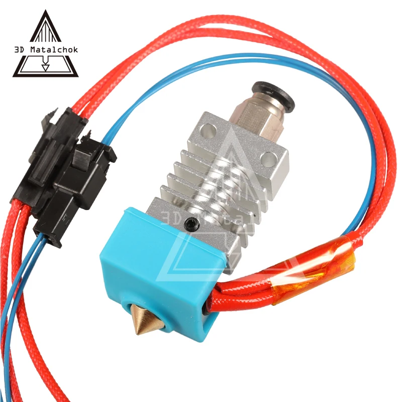 CR10 Hotend Bowden Extruder Long distance Titanium Alloy Heat break Throat 1.75mm for Creality CR-10 D Printer Micro Swiss