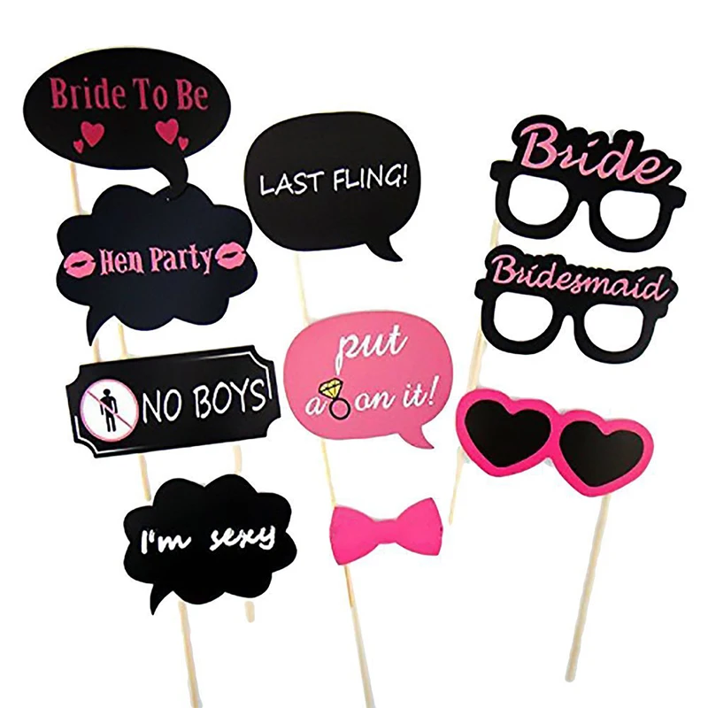 bachelor party props bride