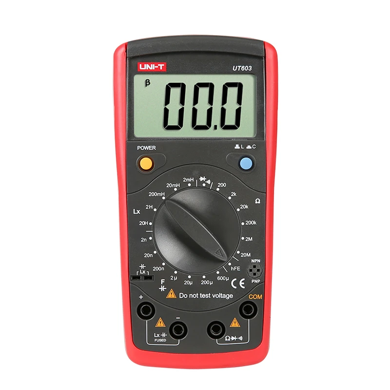 

UNI-T UT603 Modern Resistance Inductance Capacitance Meters UT603 LCR Meter Resistance Capacitance Tester