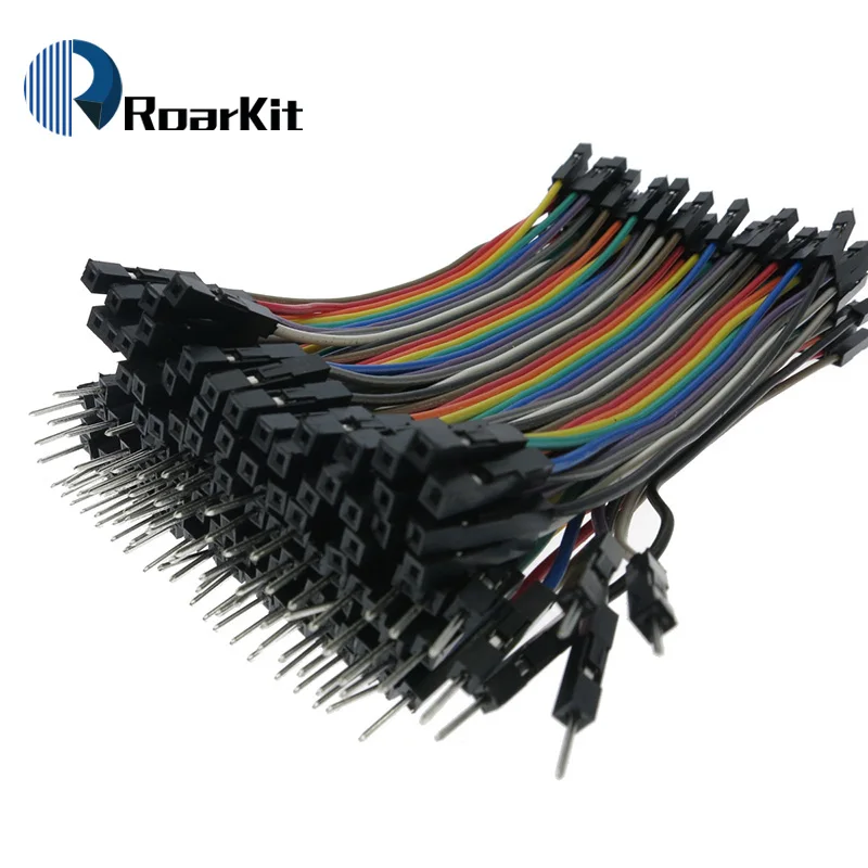 Dupont line 120 шт 10 см папа + мама и Перемычка провод кабель для Arduino|jumper wire|line dupontjumper arduino