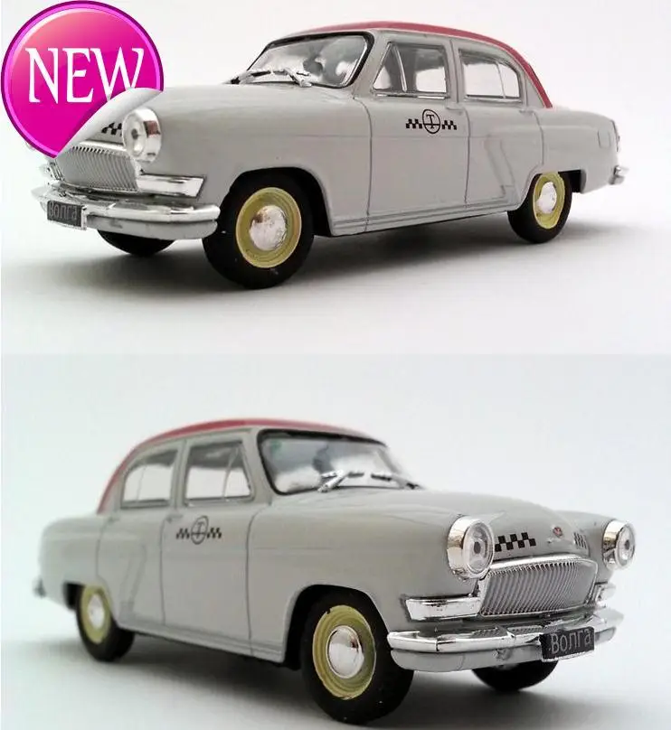 

Freeshipping 1:43 Scale Alloy Car Models High Simulation Volga TAXI Car Toys Diecast Metal Model Educational Toy Vehicles