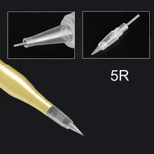 Микроблейдинг иглы 5R картриджи Подходит для Charmant машина Перманентный макияж глаз Красота татуировки макияж 20 шт