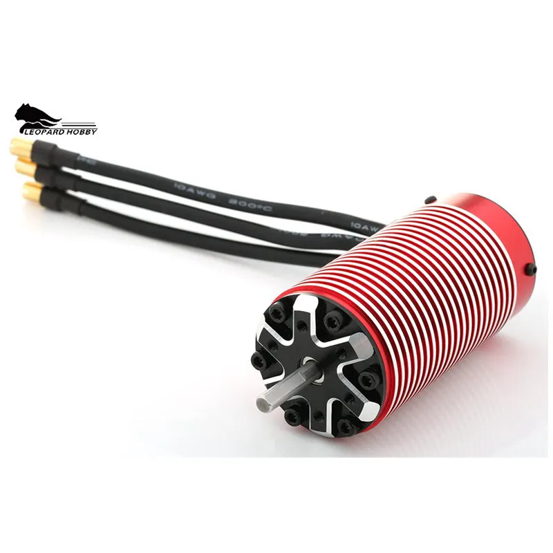 Fatjay Леопард хобби LBP4282 V2 бесщеточный inrunner 4282 Бессенсорное 2000KV 2200KV 1680KV 4-х полюсной двигатель для RC автомобиль