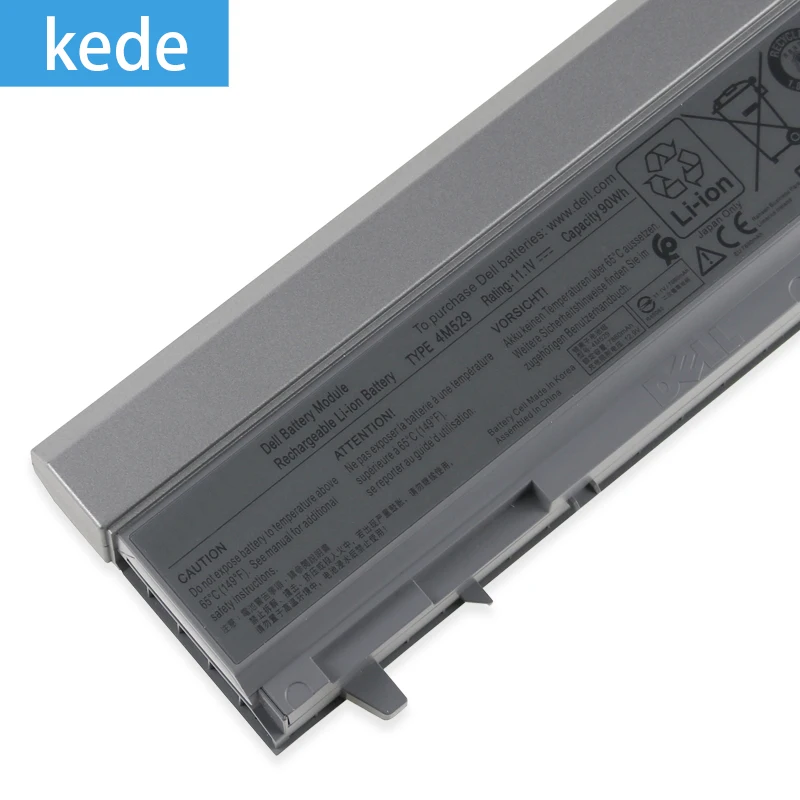 Kede ноутбук батарея 4M529 для Dell Inspiron E6400 E6410 E6500 E6510 M2400 M4400 M4500 W1193 KY265 PT434 KY477 U844G