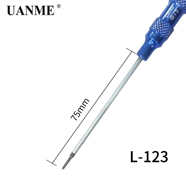 UANME LJL-122 отвертка для iPhone X для iPhone 8 7 6S 6 открытие ремонтных инструментов разборка комплект инструмент для мобильного телефона 1 шт